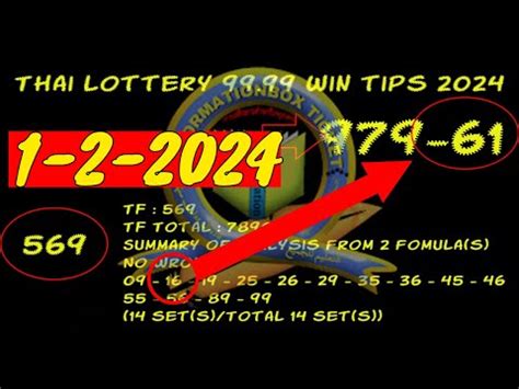 thai lottery 99.99 win tips 2024|Thai lottery 99.99 win tips 3up open digit formula 16.